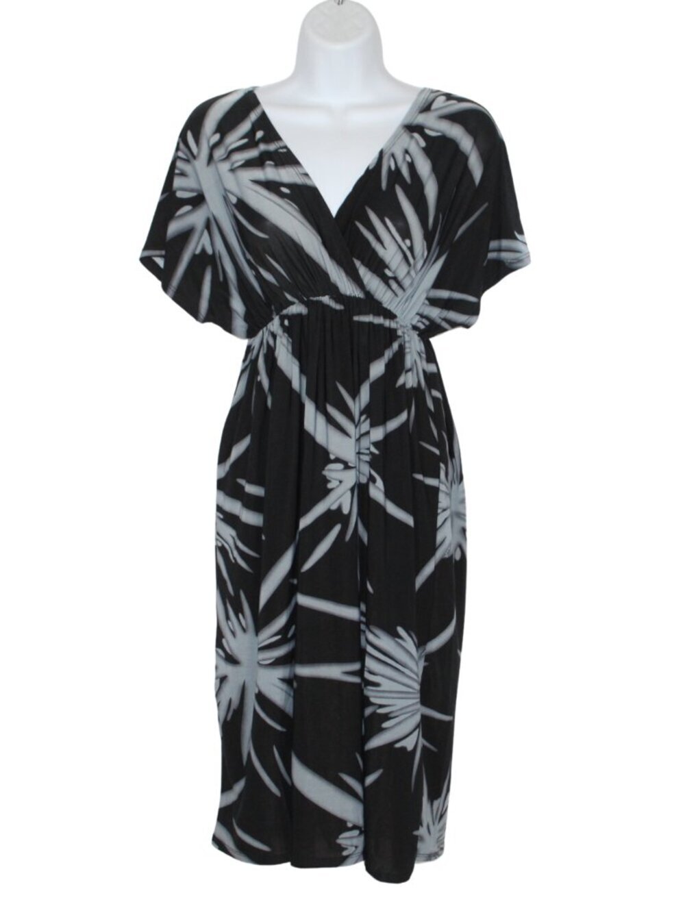 Y2K Sunkissed Couture women's beach cover up dress size S botanical print mini